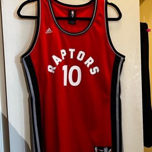Adidas Raptors Jersey, 10 DeRozan, Women’s Large